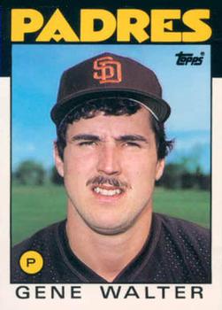 #121T Gene Walter - San Diego Padres - 1986 Topps Traded Baseball