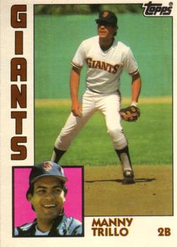 #121T Manny Trillo - San Francisco Giants - 1984 Topps Traded Baseball