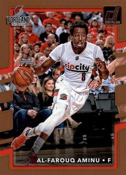 #121 Al-Farouq Aminu - Portland Trail Blazers - 2017-18 Donruss Basketball