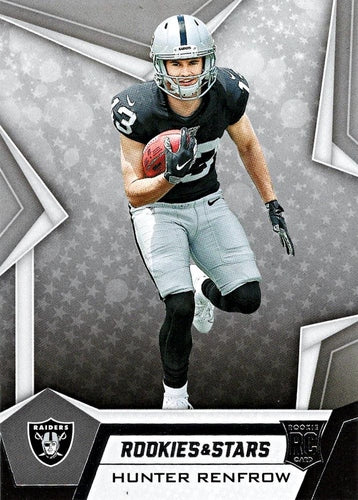 #121 Hunter Renfrow - Oakland Raiders - 2019 Panini Rookies & Stars Football