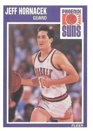 #121 Jeff Hornacek - Phoenix Suns - 1989-90 Fleer Basketball