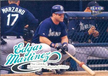 #121 Edgar Martinez - Seattle Mariners - 1999 Ultra Baseball