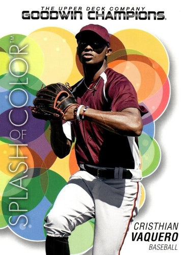#121 Cristhian Vaquero - 2023 Upper Deck Goodwin Champions
