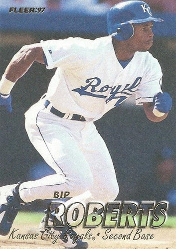 #121 Bip Roberts - Kansas City Royals - 1997 Fleer Baseball