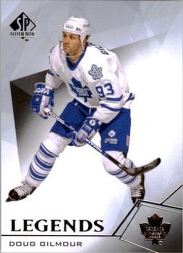 #121 Doug Gilmour - Toronto Maple Leafs - 2015-16 SP Authentic Hockey