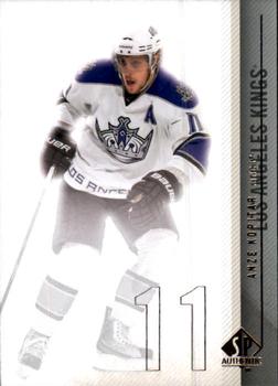 #121 Anze Kopitar - Los Angeles Kings - 2010-11 SP Authentic Hockey