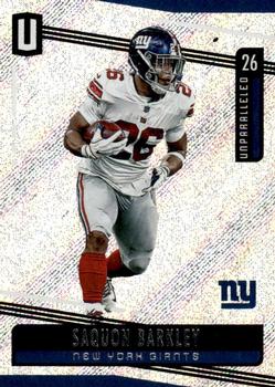 #121 Saquon Barkley - New York Giants - 2019 Panini Unparalleled Football