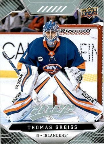 #121 Thomas Greiss - New York Islanders - 2019-20 Upper Deck MVP Hockey