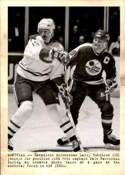 #121 Dale Hawerchuk / Larry Robinson - Winnipeg Jets / Montreal Canadiens - 2011-12 Parkhurst Champions Hockey