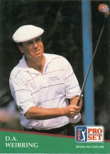 #121 D.A. Weibring - 1991 Pro Set PGA Tour Golf