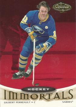 #121 Gilbert Perreault - Buffalo Sabres - 2000-01 Upper Deck Heroes Hockey