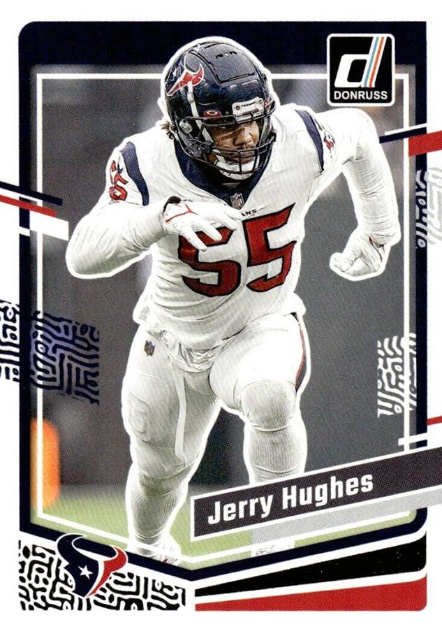 #121 Jerry Hughes - Houston Texans - 2023 Donruss Football