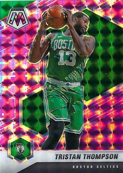 #121 Tristan Thompson - Boston Celtics - 2020-21 Panini Mosaic - Mosaic Camo Pink Basketball