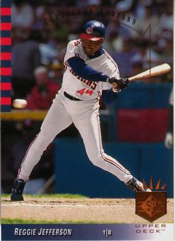 #121 Reggie Jefferson - Cleveland Indians - 1993 SP Baseball