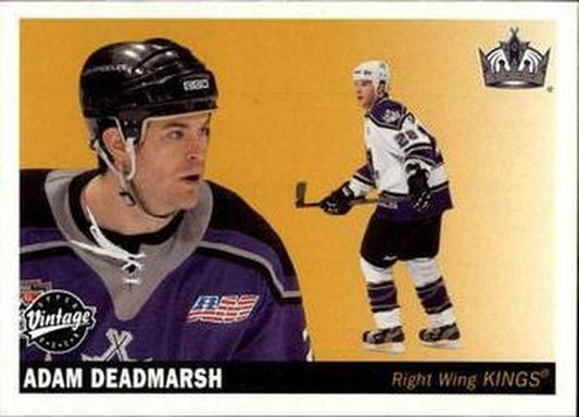 #121 Adam Deadmarsh - Los Angeles Kings - 2002-03 Upper Deck Vintage Hockey