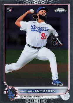 #121 Andre Jackson - Los Angeles Dodgers - 2022 Topps Chrome Baseball