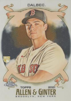 #121 Bobby Dalbec - Boston Red Sox - 2021 Topps Allen & Ginter Chrome Baseball