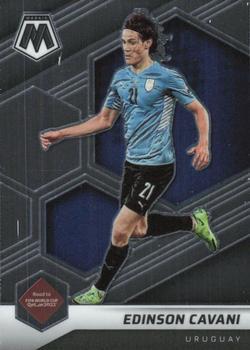 #121 Edinson Cavani - Uruguay - 2021-22 Panini Mosaic Road to FIFA World Cup Soccer