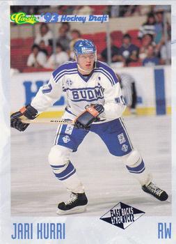 #121 Jari Kurri - Finland - 1993 Classic '93 Hockey Draft Hockey