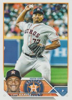 #121 Luis Garcia - Houston Astros - 2023 Topps Baseball