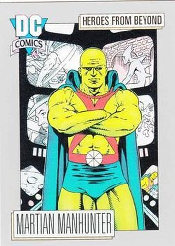 #121 Martian Manhunter - 1992 Impel DC Cosmic