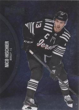 #121 Nico Hischier - New Jersey Devils - 2021-22 Skybox Metal Universe Hockey