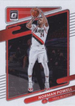 #121 Norman Powell - Portland Trail Blazers - 2021-22 Donruss Optic Basketball