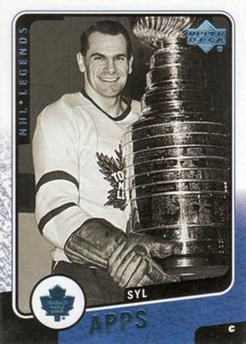#121 Syl Apps - Toronto Maple Leafs - 2000-01 Upper Deck Legends Hockey
