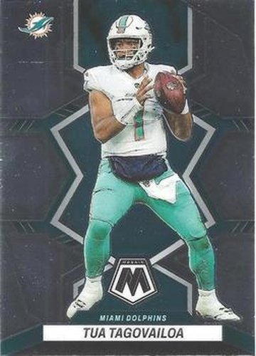 #121 Tua Tagovailoa - Miami Dolphins - 2022 Panini Mosaic Football