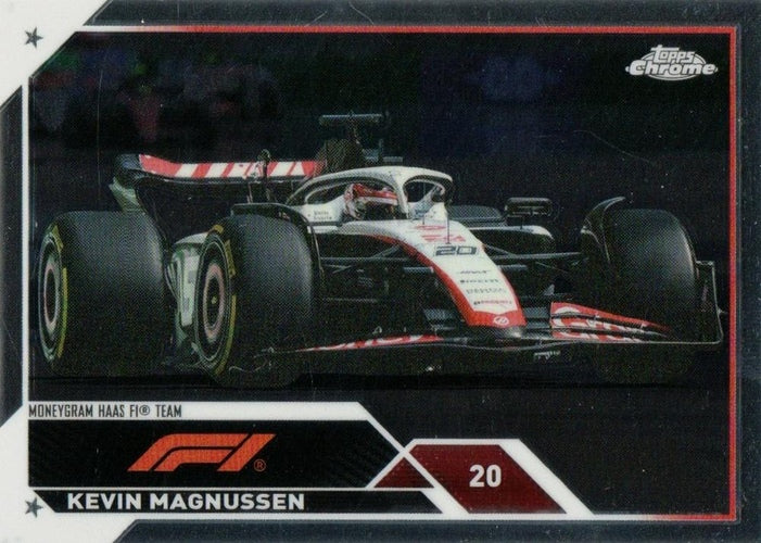 #121 Kevin Magnussen - Haas F1 Team - 2023 Topps Chrome Formula 1 Racing