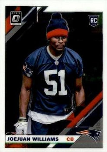 #121 Joejuan Williams - New England Patriots - 2019 Donruss Optic Football