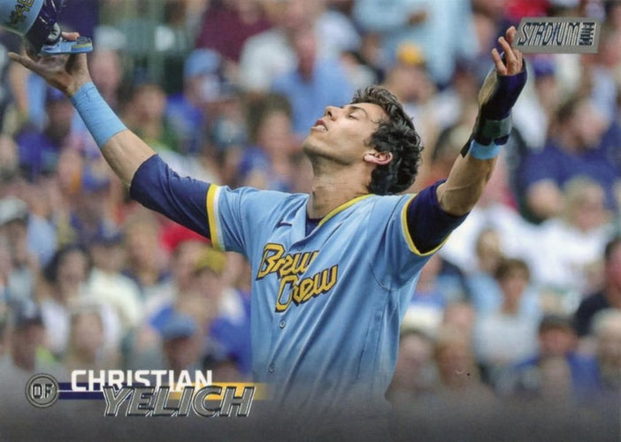 #121 Christian Yelich - Milwaukee Brewers - 2023 Stadium Club Baseball