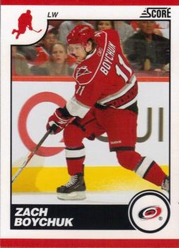 #121 Zach Boychuk - Carolina Hurricanes - 2010-11 Score Hockey