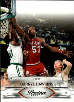 #121 Darryl Dawkins - Philadelphia 76ers - 2009-10 Panini Prestige Basketball