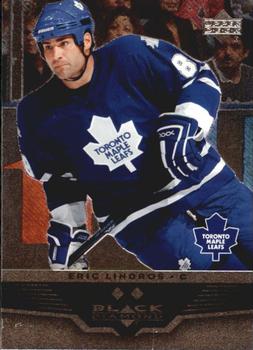 #121 Eric Lindros - Toronto Maple Leafs - 2005-06 Upper Deck Black Diamond Hockey