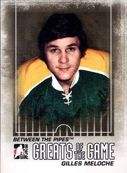 #121 Gilles Meloche - California Golden Seals - 2009-10 In The Game Between The Pipes Hockey