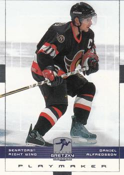 #121 Daniel Alfredsson - Ottawa Senators - 1999-00 Upper Deck Wayne Gretzky Hockey