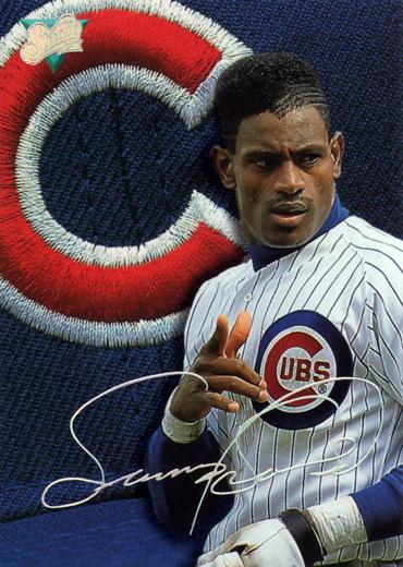#121 Sammy Sosa - Chicago Cubs - 1993 Studio Baseball