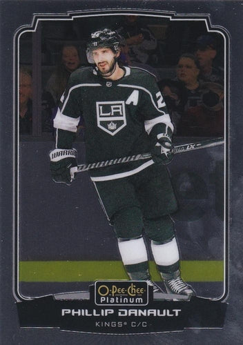#121 Phillip Danault - Los Angeles Kings - 2022-23 O-Pee-Chee Platinum Hockey