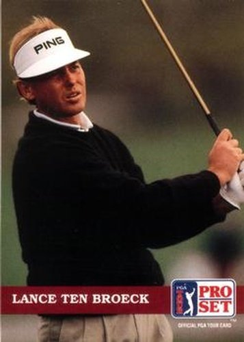 #121 Lance Ten Broeck - 1992 Pro Set PGA Tour Golf