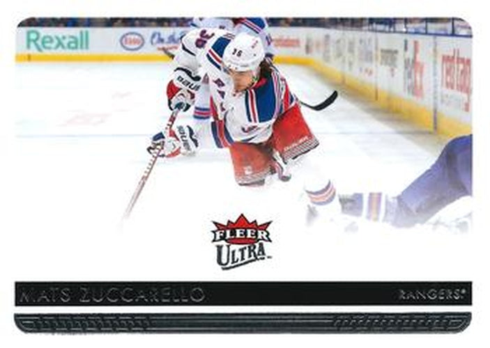 #121a Mats Zuccarello - New York Rangers - 2014-15 Ultra Hockey