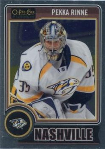 #121b Pekka Rinne - Nashville Predators - 2014-15 O-Pee-Chee Platinum Hockey