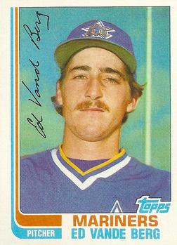 #122T Ed Vande Berg - Seattle Mariners - 1982 Topps Traded Baseball