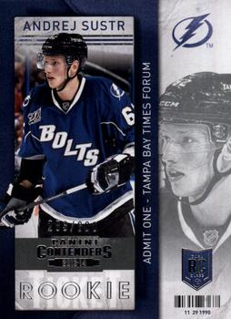 #122 Andrej Sustr - Tampa Bay Lightning - 2013-14 Panini Contenders Hockey