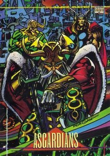 #122 Asgardians - 1993 SkyBox Marvel Universe