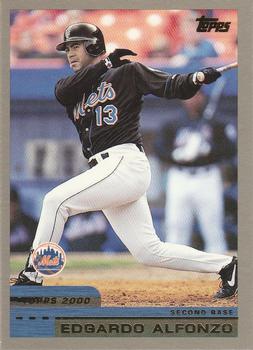 #122 Edgardo Alfonzo - New York Mets - 2000 Topps Baseball