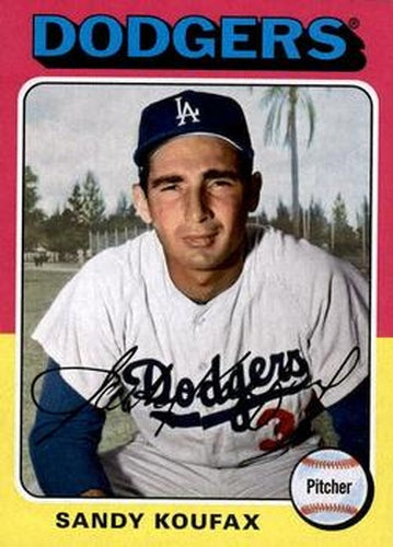 #122 Sandy Koufax - Los Angeles Dodgers - 2019 Topps Archives Baseball