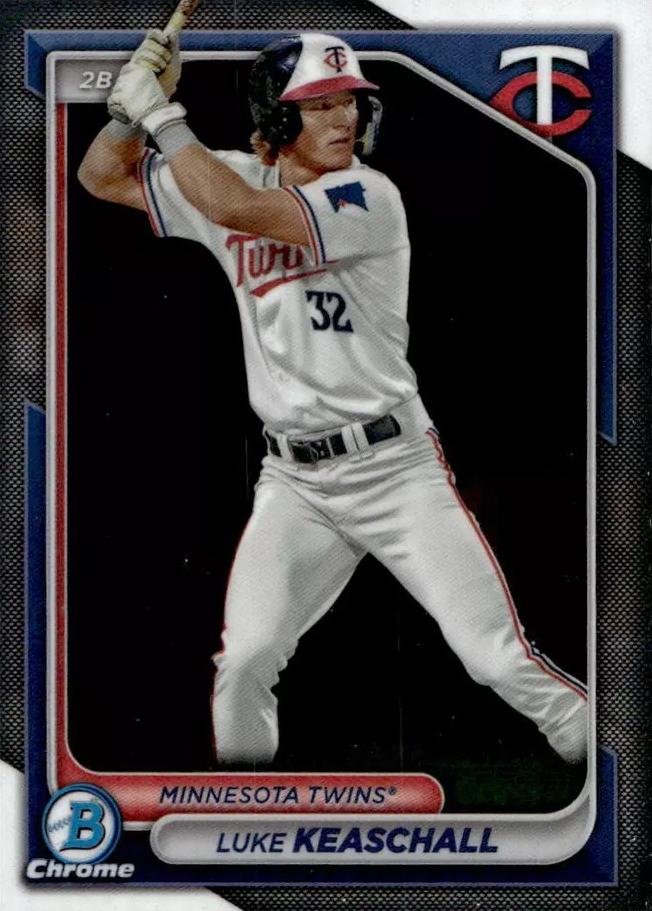 #BCP-122 Luke Keaschall - Minnesota Twins - 2024 Bowman - Chrome Prospects Baseball