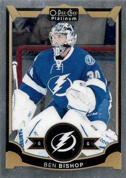 #122 Ben Bishop - Tampa Bay Lightning - 2015-16 O-Pee-Chee Platinum Hockey