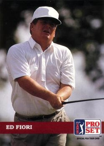 #122 Ed Fiori - 1992 Pro Set PGA Tour Golf